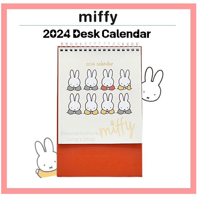 [Miffy] 2024 Desk Calendar Shopee Malaysia