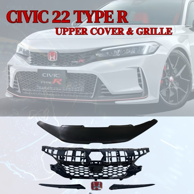 Honda Civic 22 FE Type R Upper cover & grille | Shopee Malaysia