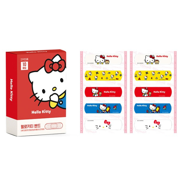 Sanrio Character Hello Kitty Cinnamoroll Pompompurin Kuromi Band Aid ...