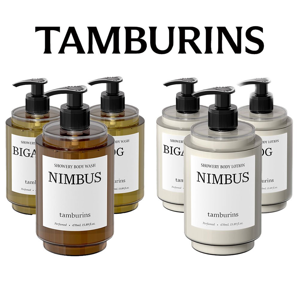 Tamburins BIGALICO,FOG,NIMBUS Body 240mm body wash&body lotion 100