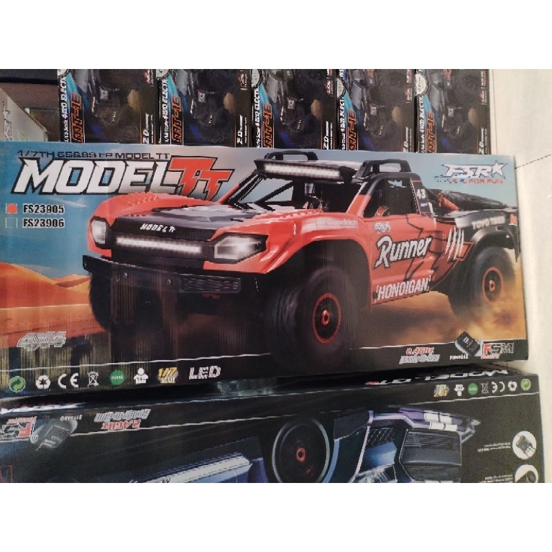 FSR 1:7 Model TT High-Speed off-Road Desert Truckr RC car 4WD 6S/8S ...