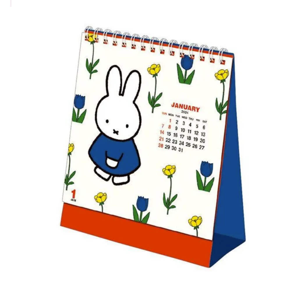 Miffy Desk Calendar 2024 Shopee Malaysia