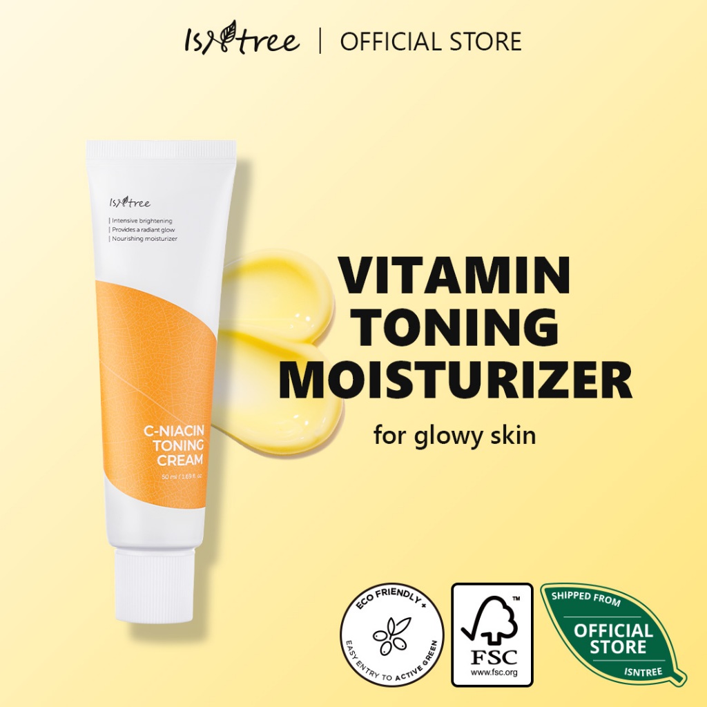 Isntree CNiacin Toning Cream 50ml Shopee Malaysia