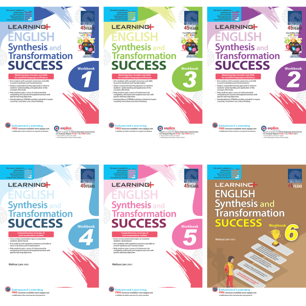 SAP - LEARNING+ ENGLISH Synthesis and Transformation SUCCESS Workbook 1 ...