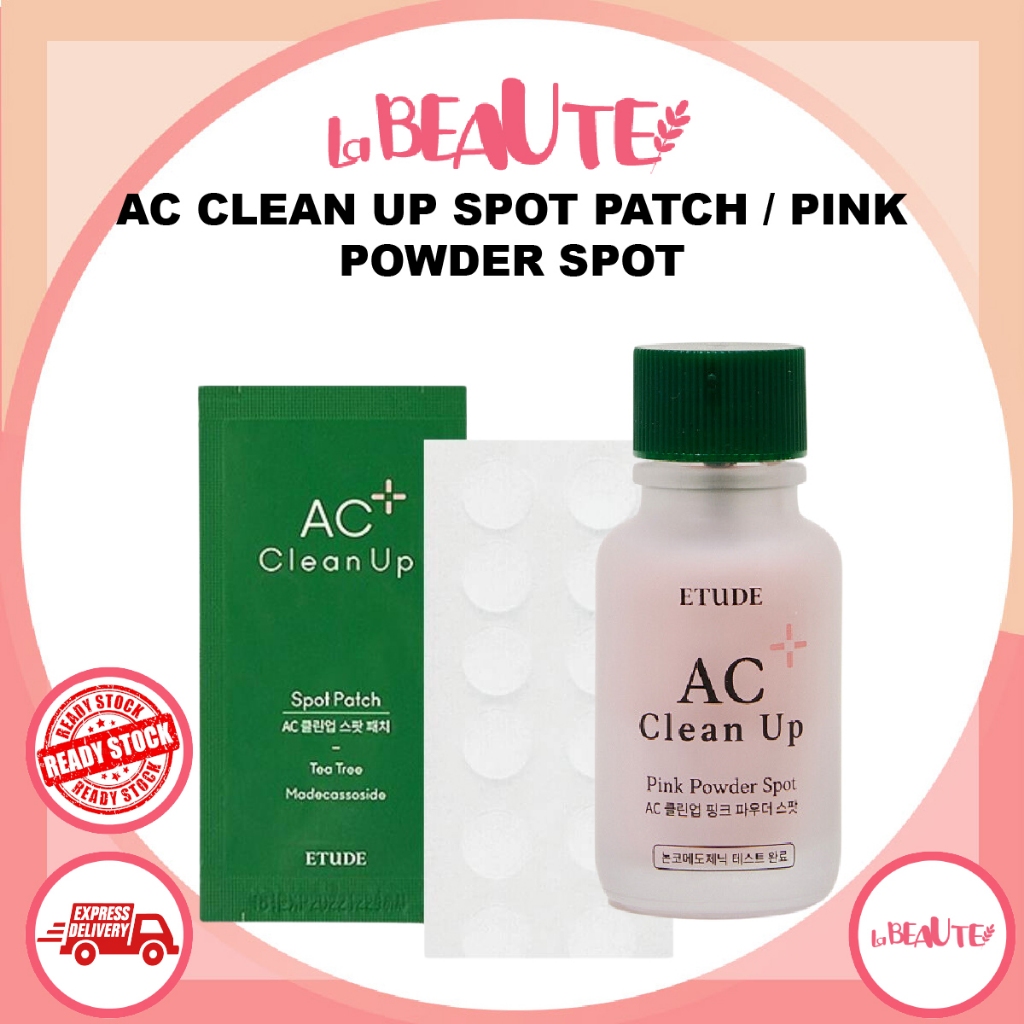 Etude House AC Clean Up Pink Powder Spot 15ml | Shopee Malaysia