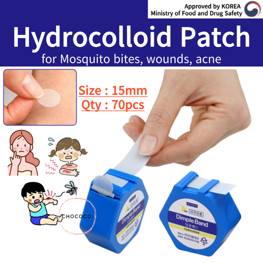 [KOREA] 🇰🇷 Authentic⭐70pcs Hydrocolloid Mosquito bite Wound Acne Pimple