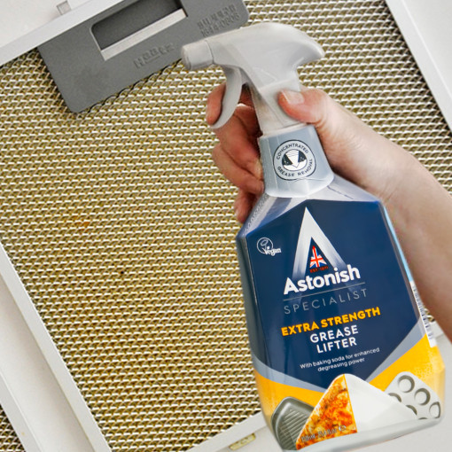 Astonish Grease Removal Gas Microwave Hood Cleaning Induction Oven Kitchen Stag Cleaner 750ml