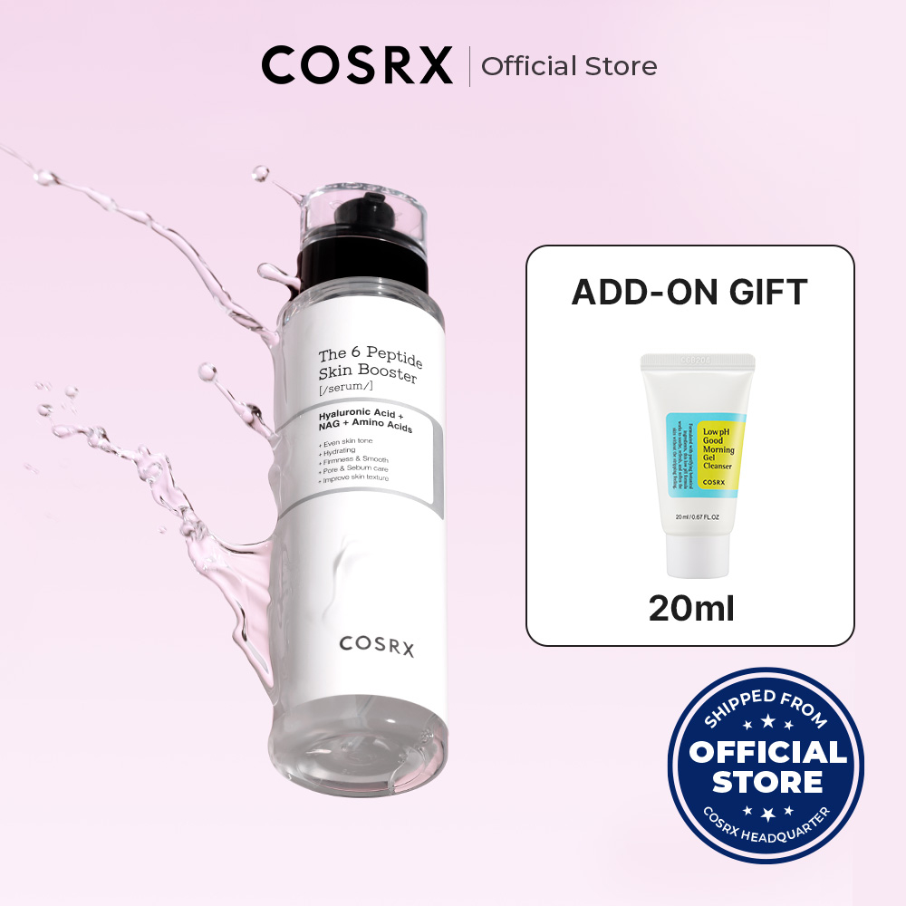 [COSRX OFFICIAL] [ADD ON DEAL] The 6 Peptide Skin Booster Serum 150ML ...