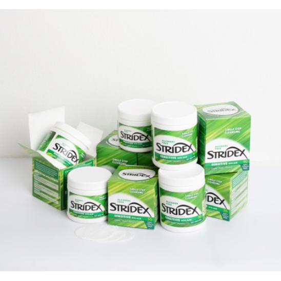 Stridex SingleStep Acne Sensitive with Aloe Soft Touch Pads/90Sheets