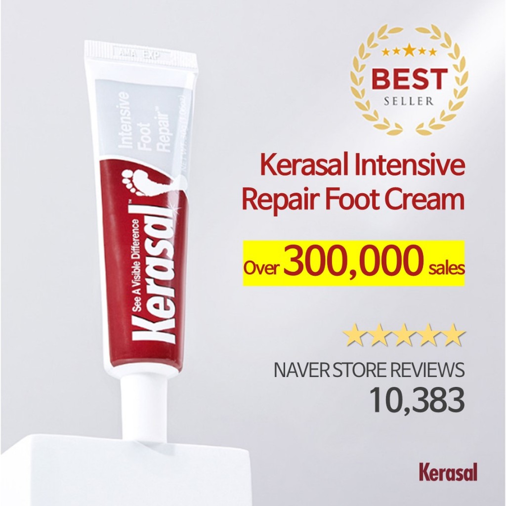 Kerasal Intensive Foot Repair Cream 30g, foot softener for Cracked and