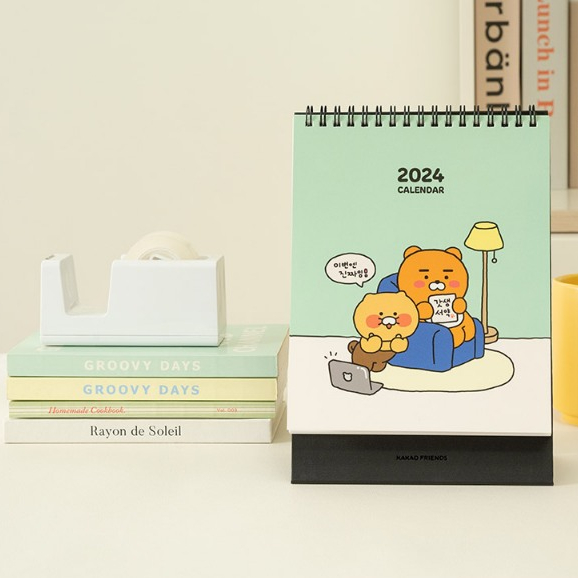 2025 KAKAO FRIENDS Official Desk Calendar / Table Daily 2025 New Year