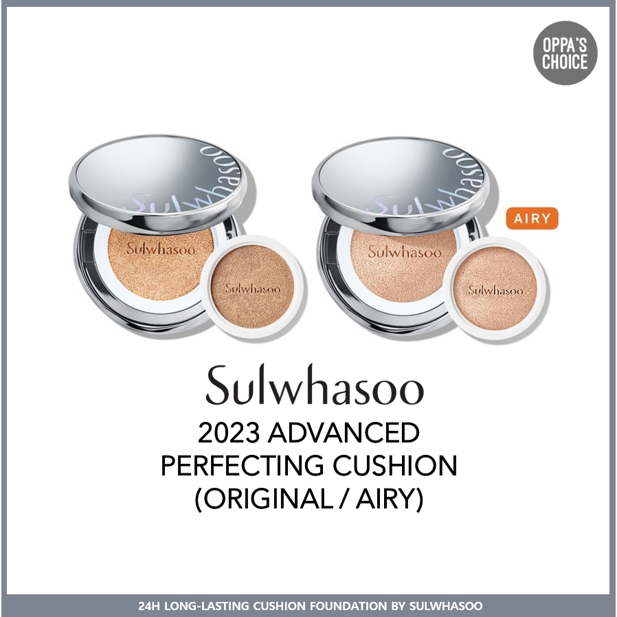 US SELLER SULWHASOO 2024 New Perfecting Cushion 15g*2 SPF50 - Foto 10