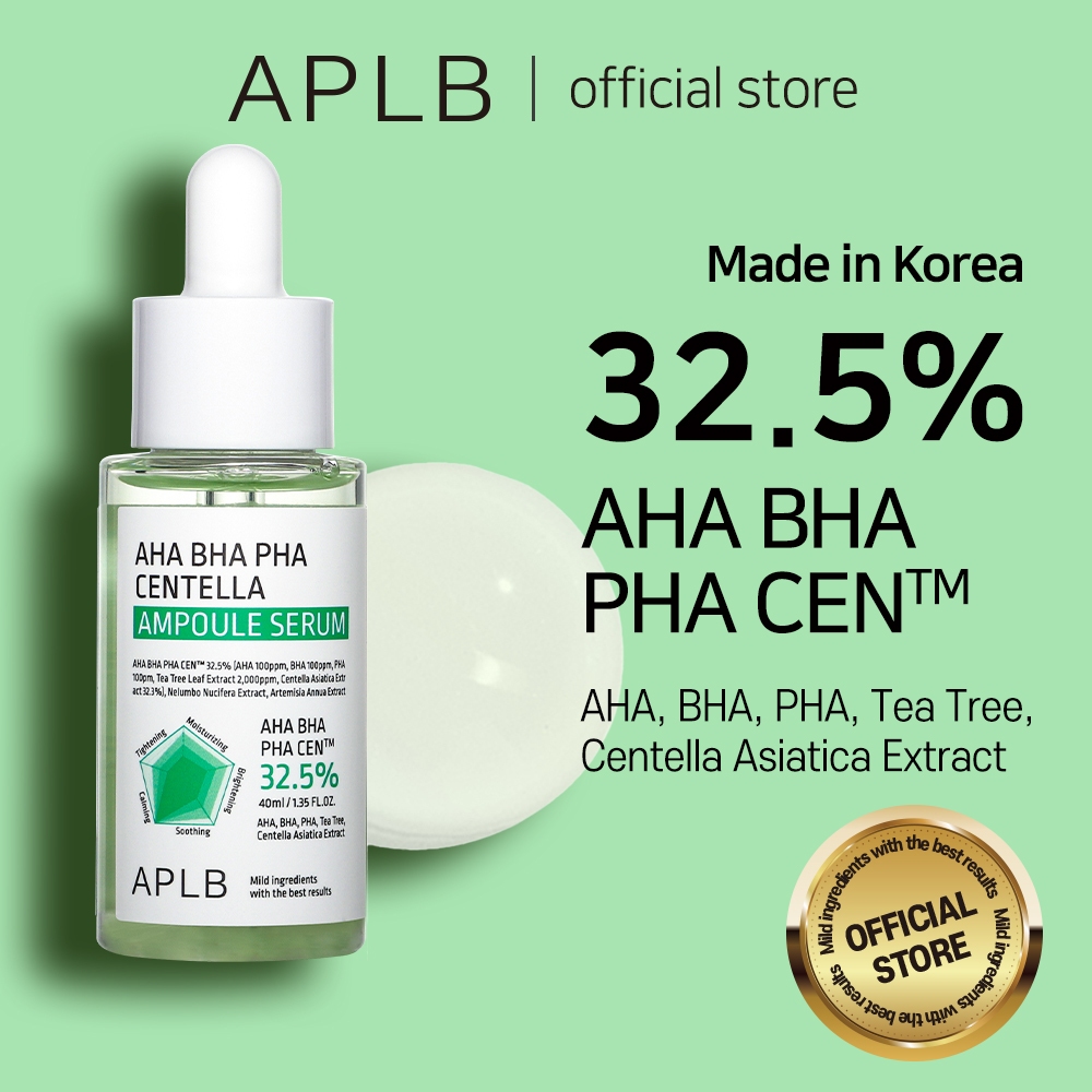 APLB AHA BHA PHA CENTELLA AMPOULE SERUM 40ml Skin Soothing Secret