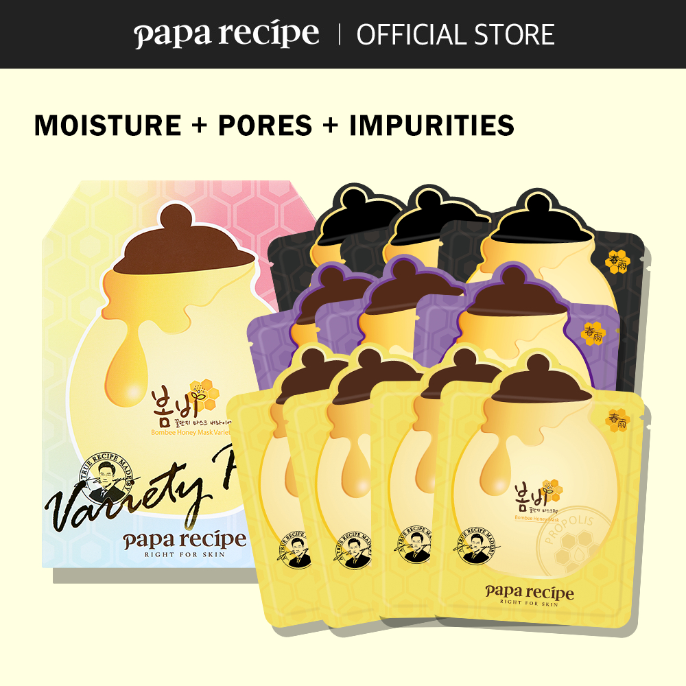 papa recipe Bombee Variety Pack / Natural Moisturizing Hydrating