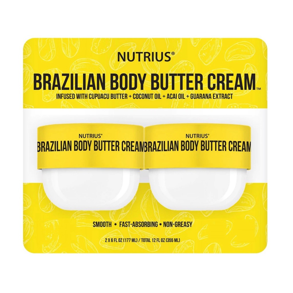 Nutrius Brazilian Body Butter Cream 354ml Shopee Malaysia