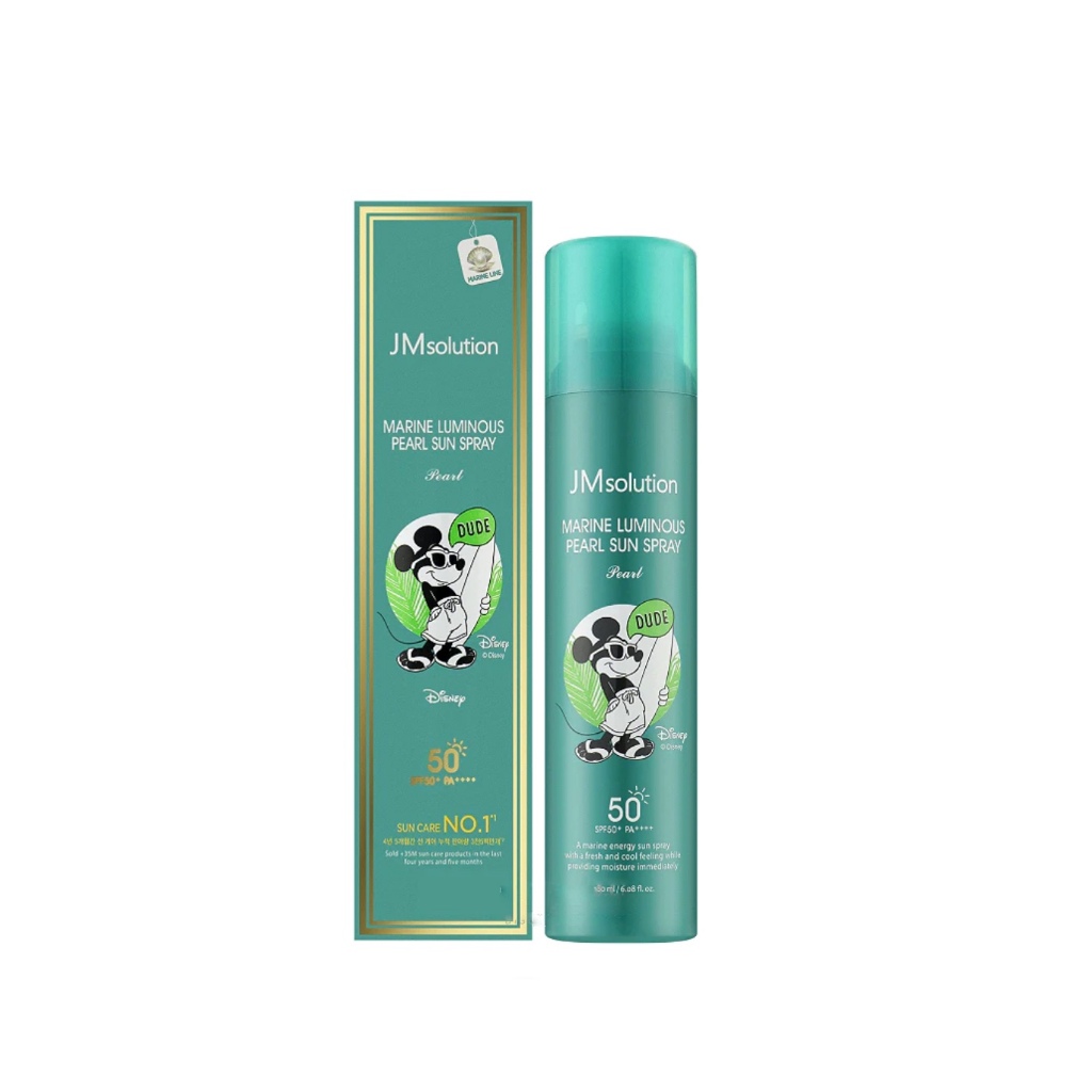 JM solution Marine Luminous Pearl Sun Spray SPF50+ PA++++ / Glow ...