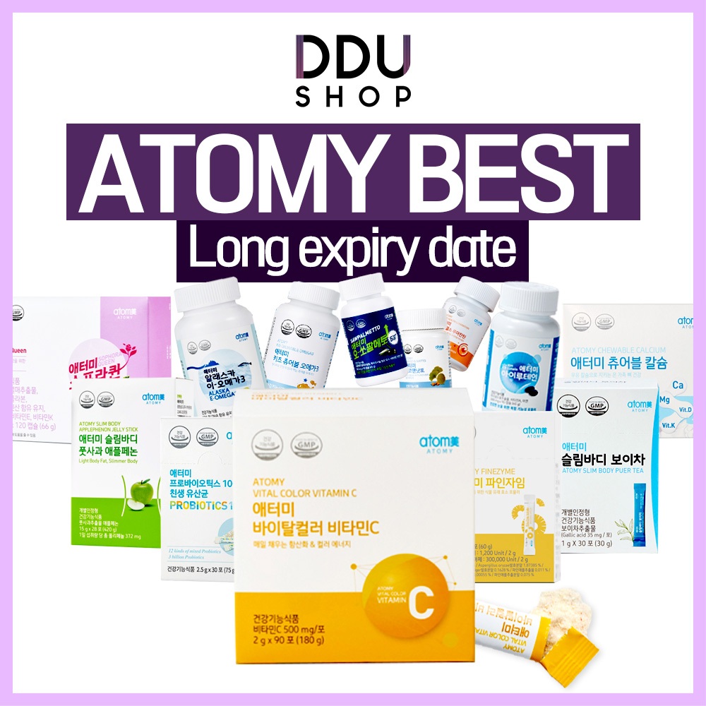 Atomy Best Collection / Probiotics, Vitamin C, Puer Tea, Finezyme ...