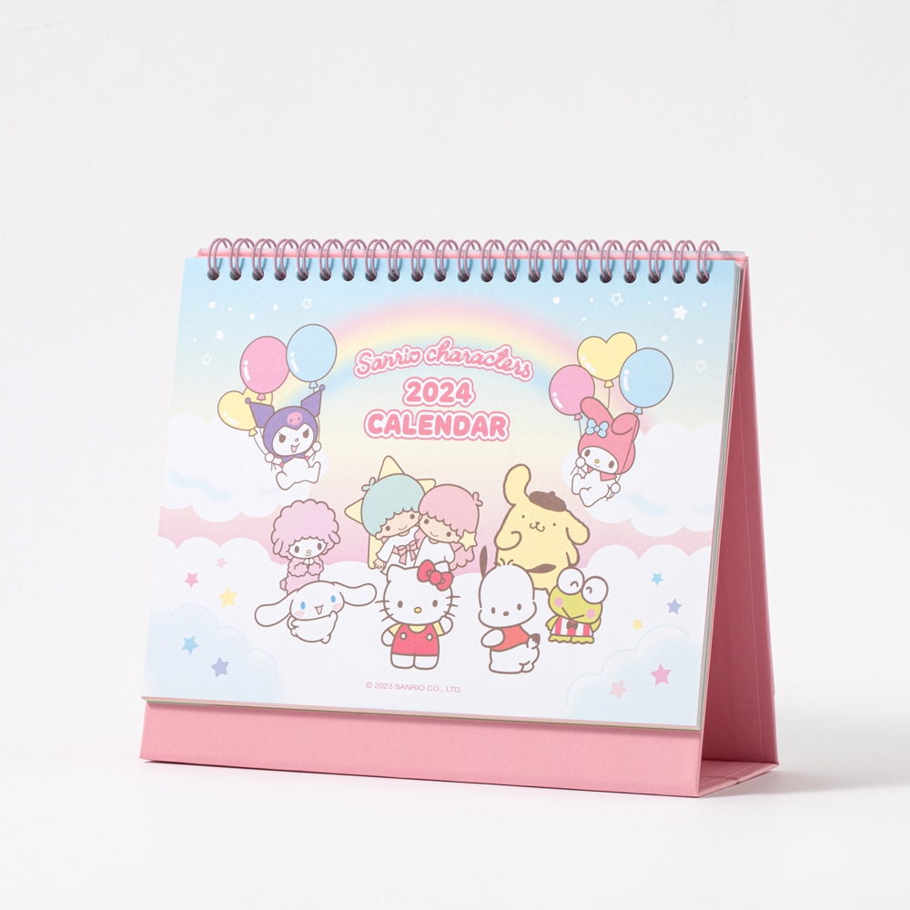 [Sanrio] 2024 Sanrio Characters Desk Calendar Shopee Malaysia