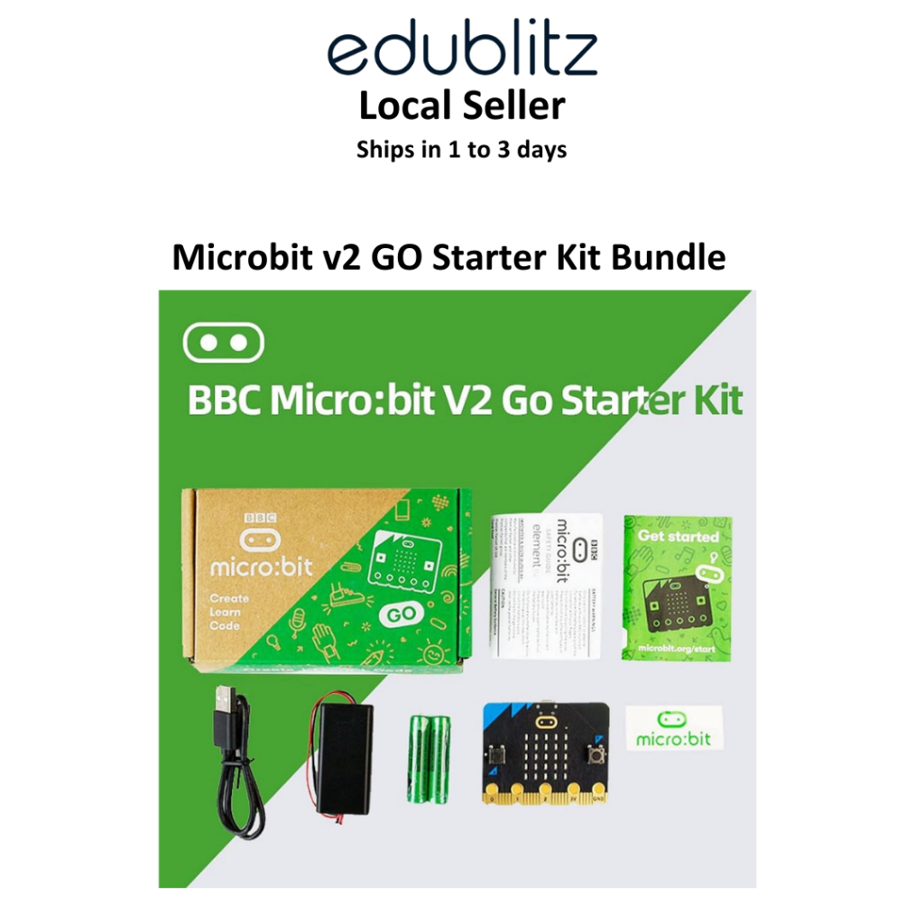 Microbit v2 GO Starter Kit Bundle (Official Reseller SG) Digital ...
