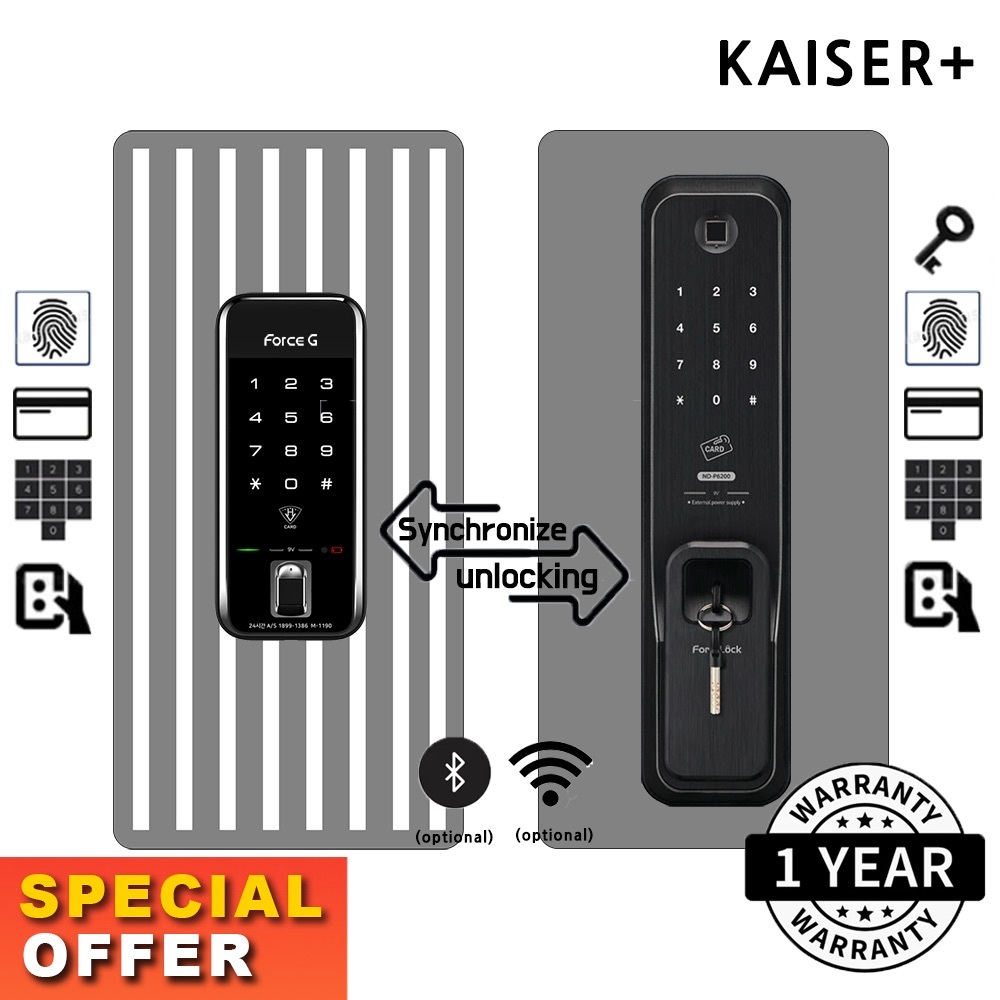 ForceLock NDP6200 Sync Gate Lock / digital door lock / Made In Korea