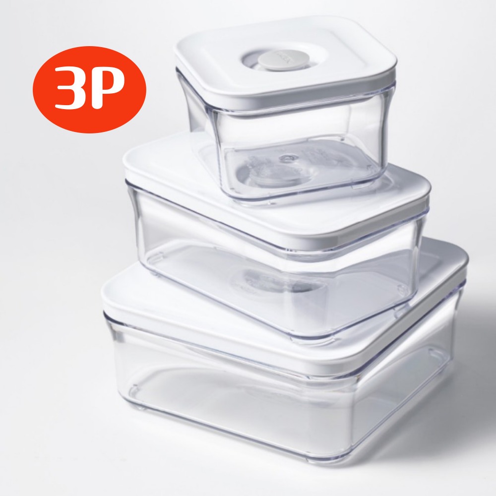 [VAKUEN] Vakuen Maha Basic 3-piece set premium vacuum food storage ...