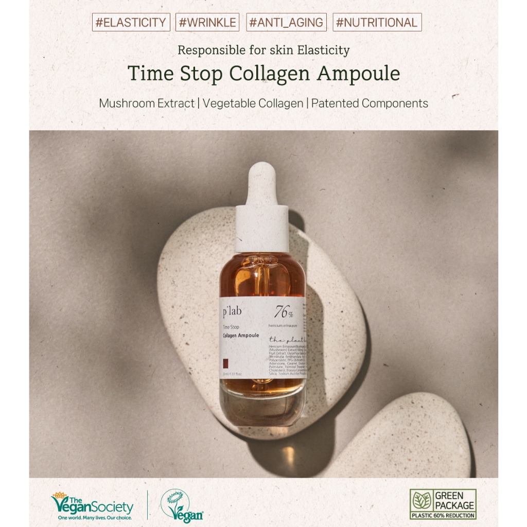 THE PLANT BASE Time Stop Collagen Ampoule 30ml | Shopee Malaysia
