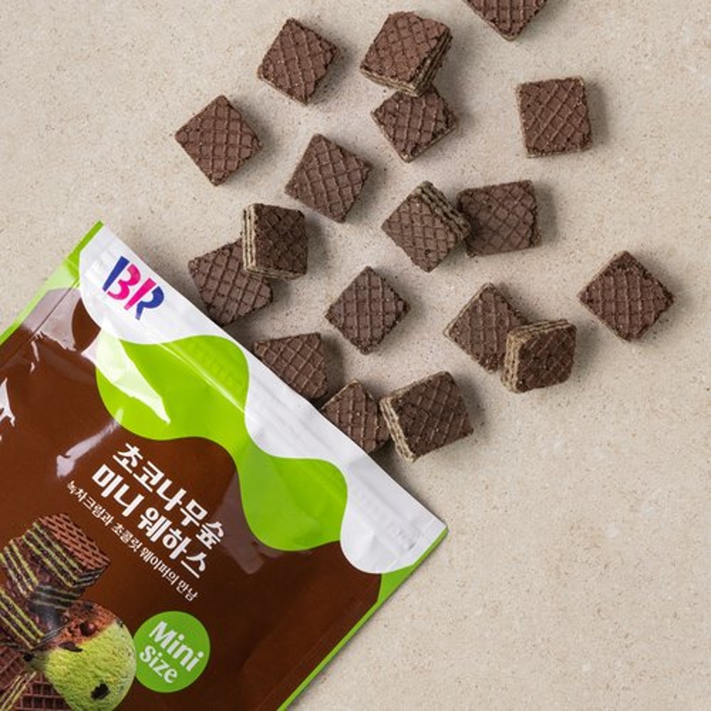 [Baskin robbins] Mini Wafers (Strawberry/ Chocolate Green tea) Shopee