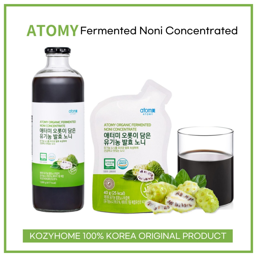 Atomy Fermented Noni Concentrated 1kg Organic Noni Juice Botanical