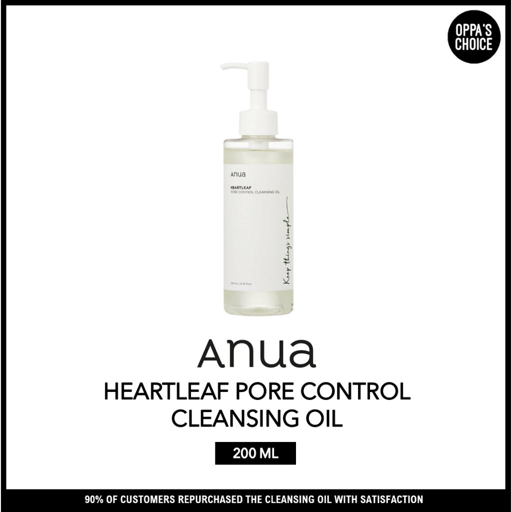 ANUA HEARTLEAF PORE CONTROL CLEANSING OIL 200 ML | Shopee Malaysia