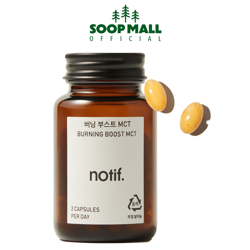 [Notif] Burning Boost MCT Oil 700mg with Multi Vitamins 60 Capsules