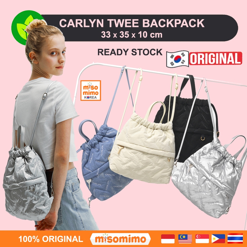 ️READY ️ Carlyn TWEE BACKPACK 100% Authentic | Shopee Malaysia