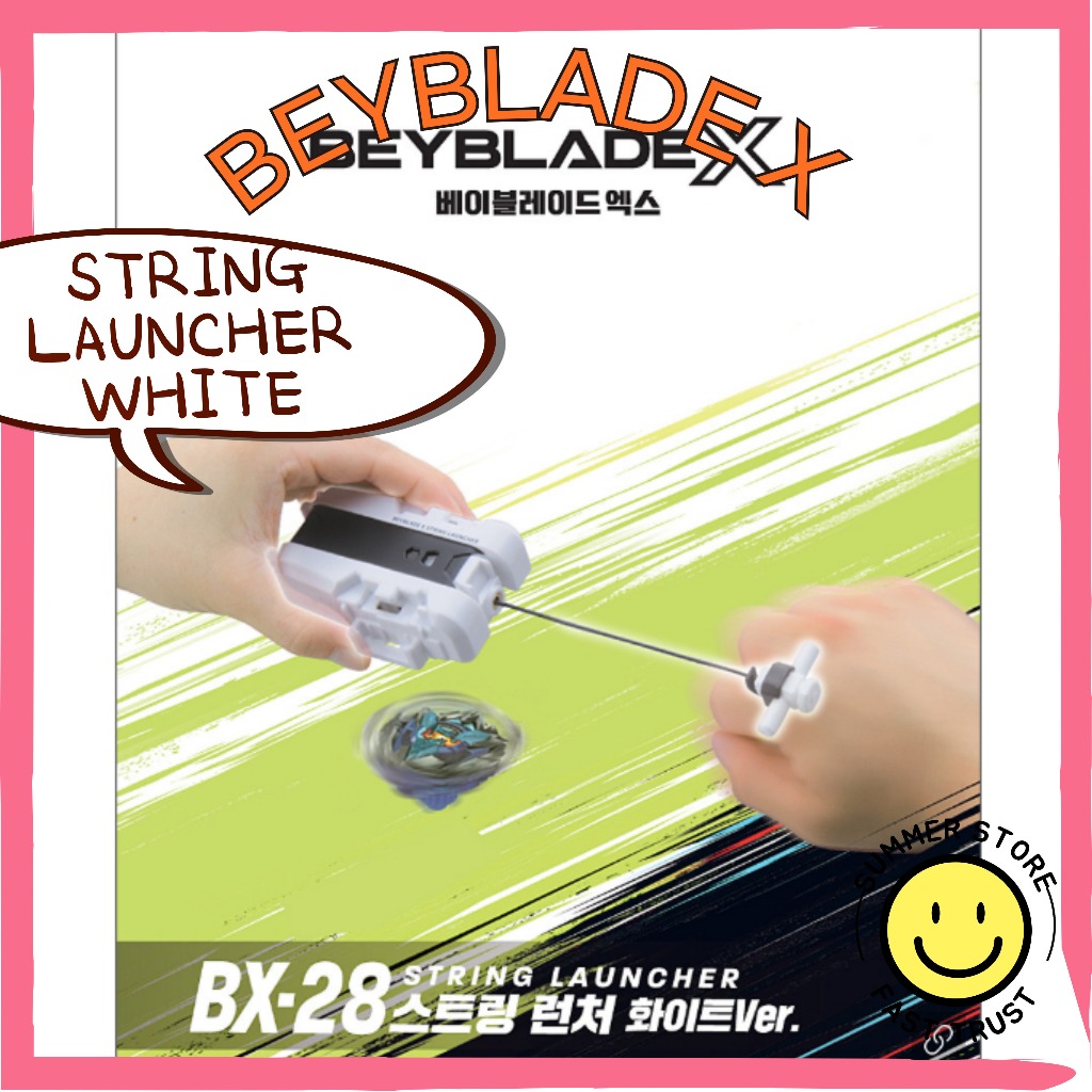 [TAKARA TOMY] BEYBLADE X STRING LAUNCHER WHITE BX-28 | Shopee Malaysia