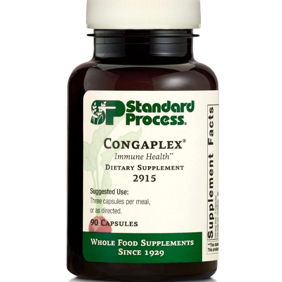 Standard Process Congaplex 90 Capsules Thymus Gland Support Supplement