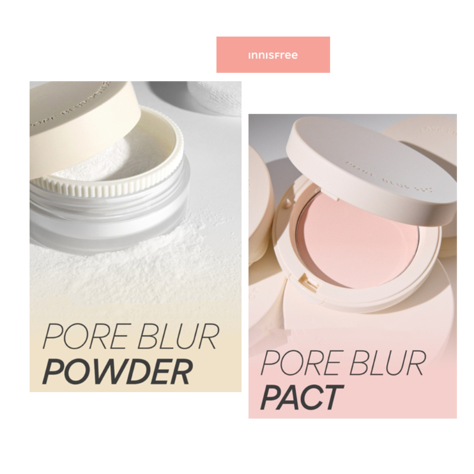 [Innisfree] Pore Blur Powder/Pore Blur Pact Shopee Malaysia
