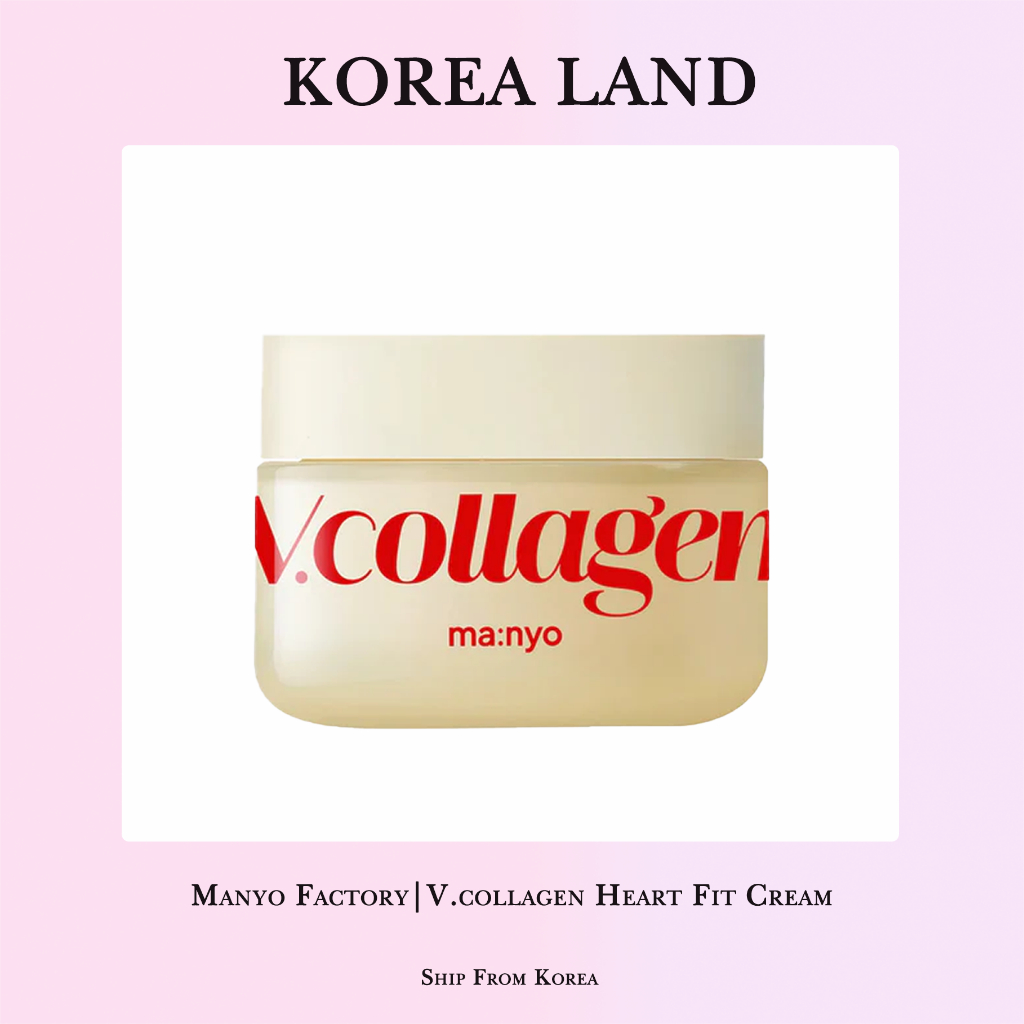Manyo Factory | V.collagen Heart Fit Cream (50ml) | Shopee Malaysia