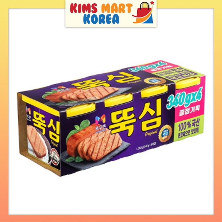 Moguchon Korean Canned Food Dduksim 100 Korean Food 340g x 4pcs