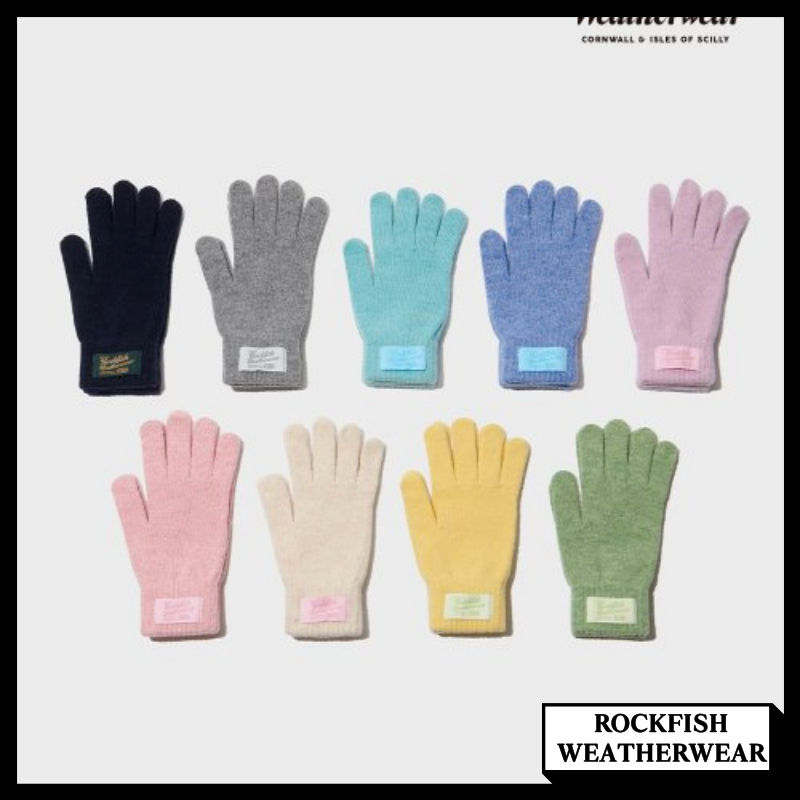 ROCKFISH WEATHERWEAR FLUFFY SHORT GLOVES 9color shipping from korea