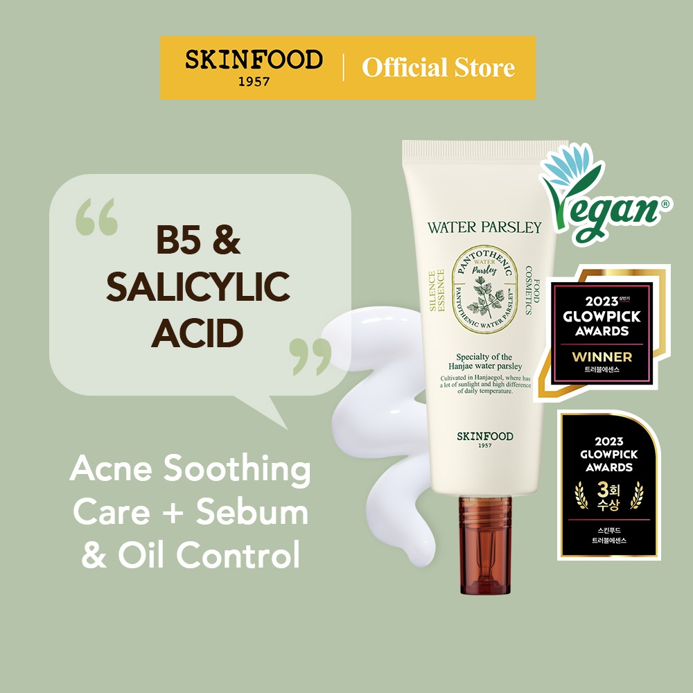 [SKINFOOD Official] Pantothenic Water Parsley Silence Essence 50ml