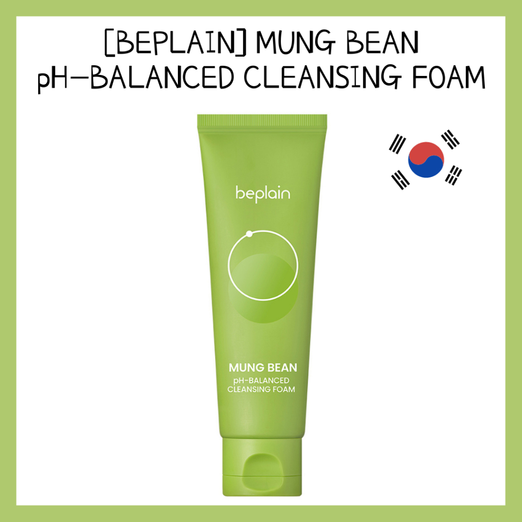 [BEPLAIN] Mung Bean pH Balanced Cleansing Foam 80ml / From Korea Shopee Malaysia