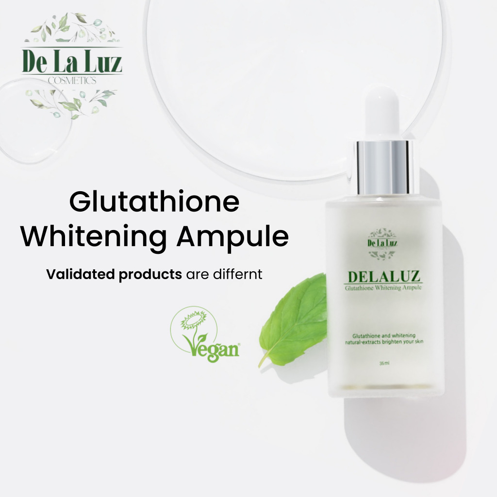 [DELALUZ Glutathione Whitening Skin Ampule Serum 35ml Shopee Malaysia