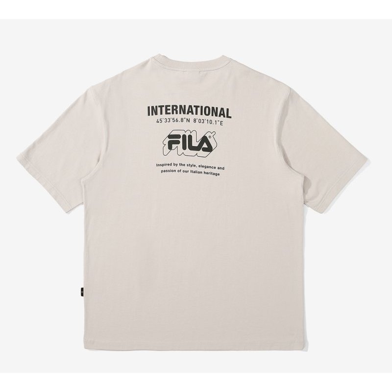 FILA Korea FILA INTERNATIONAL S S T Shirts FE2RSE5312X 2 Colors T shirts FILA Korean Size Shopee Malaysia