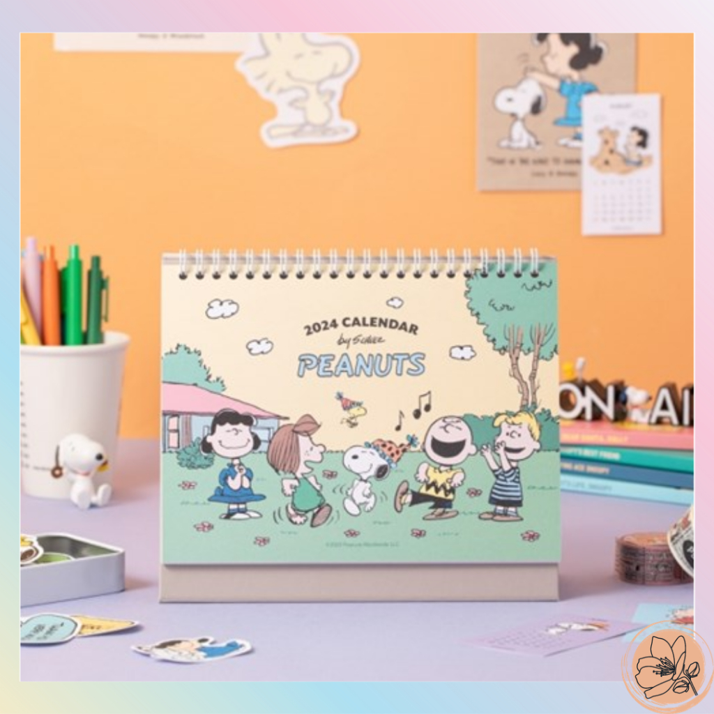 Peanuts x 2024 Snoopy Desk Calendar (Available from October 2023