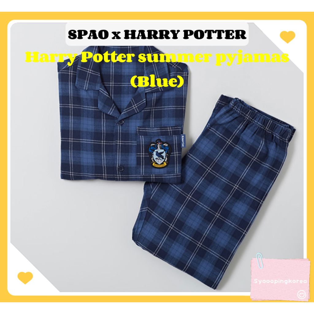 [SPAO x HARRY POTTER] Harry Potter Summer SPAO Pyjamas (Navy Blue