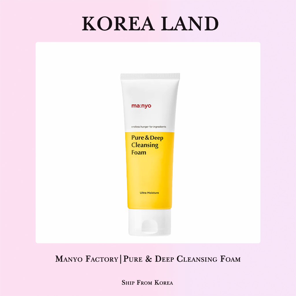 MANYO FACTORY Pure & Deep Cleansing Foam 100ml X 3ea