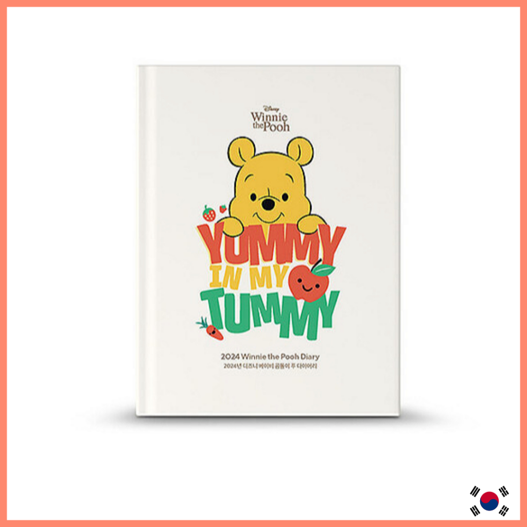 Disney 2024 Winnie the Pooh Baby Diary Planner Shopee Malaysia