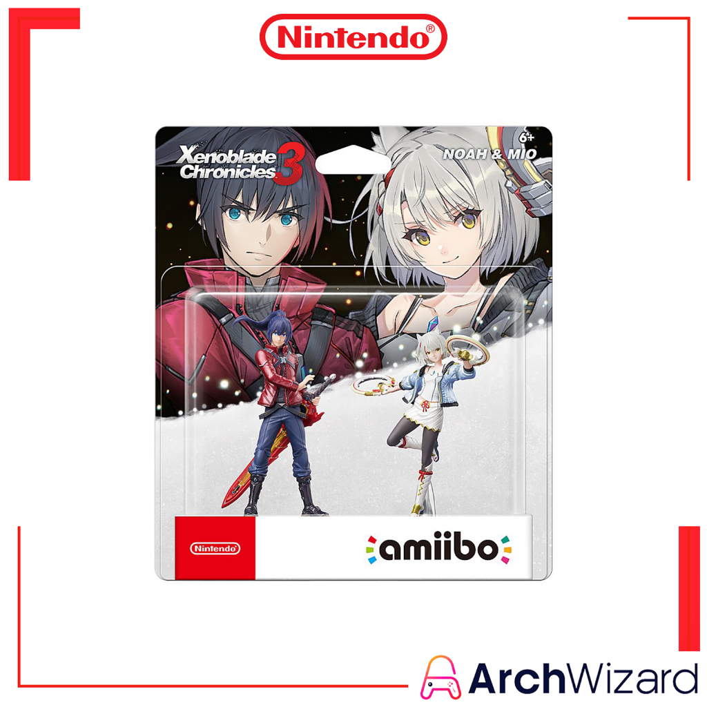 Pack Amiibo Noah et Mio Xenoblade Chronicles 3