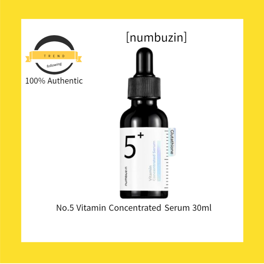 [numbuzin] No.5 Vitamin Concentrated Serum 30ml | Shopee Malaysia