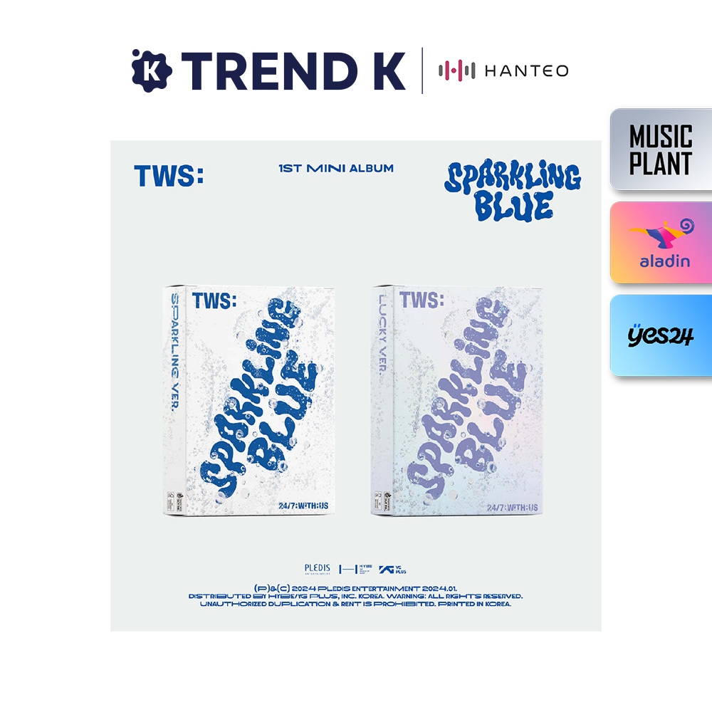 TWS - 1st Mini Album [Sparkling Blue] | Shopee Malaysia