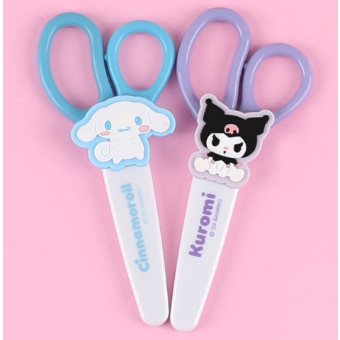 Sanrio Authentic Kuromi Cinnamoroll Scissors with Cover for Kids ...