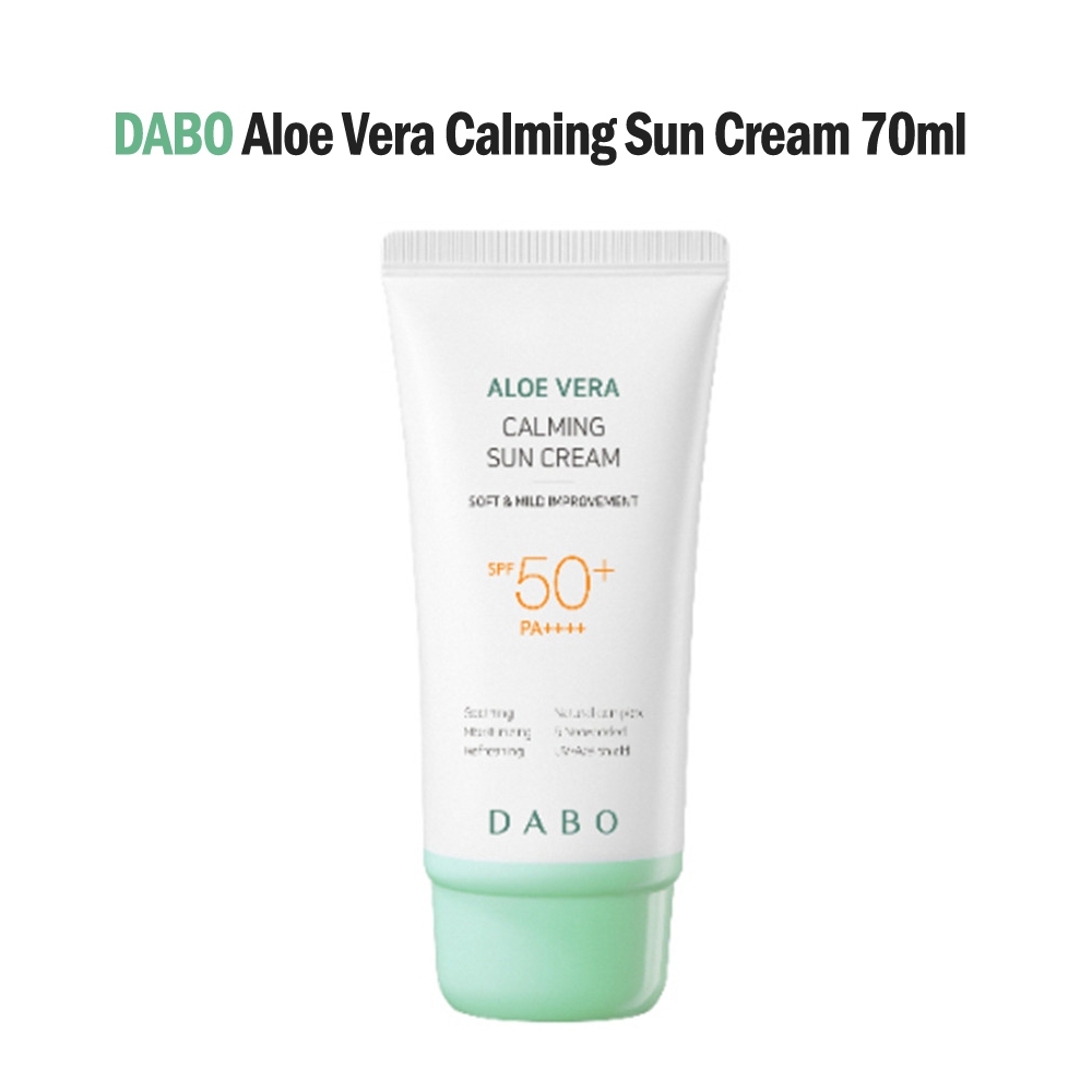 Dabo Aloe Vera Calming Sun Cream 70ml Spf50 Pa Made In Korea Shopee Malaysia 8524